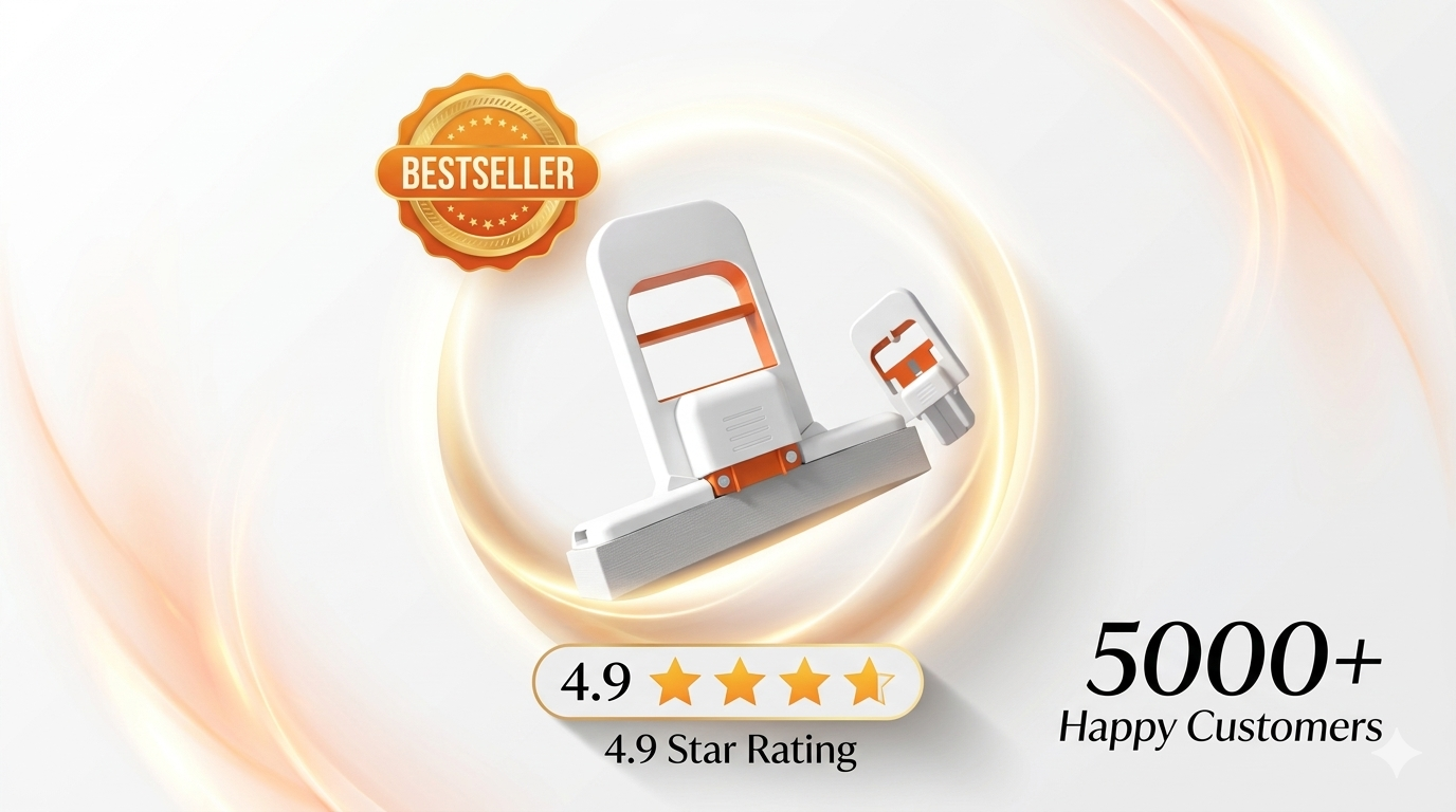 Mini Magic Mop™ | Self-Squeezing Cleaning Mop